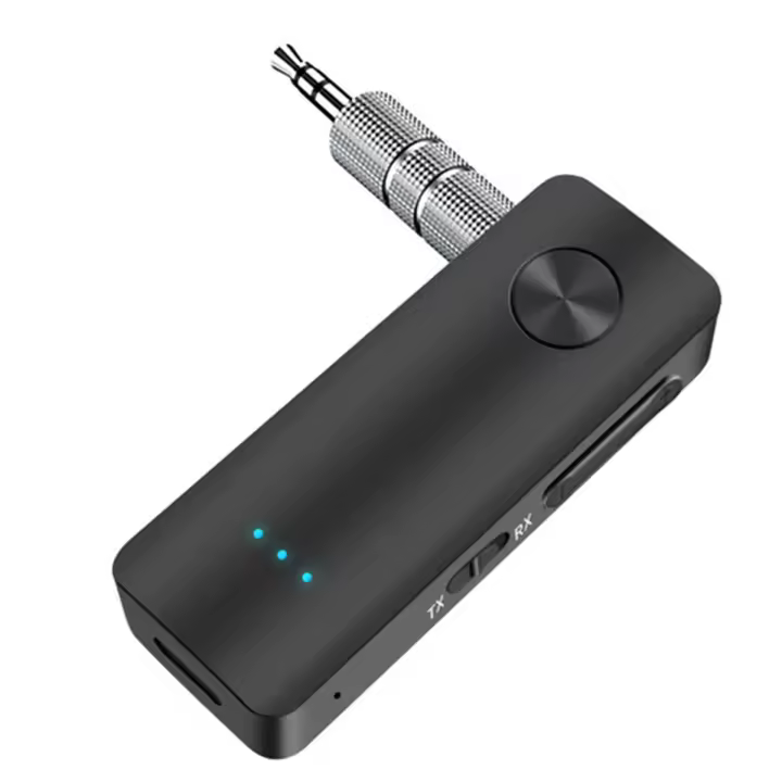 Adaptador receptor y transmisor Bluetooth 5,3, Audio inalámbrico para música de coche, auriculares, altavoz, Jack de 3,5mm, AUX - 1