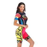 Traje de baño de una pieza con estampado de estilo callejero, traje de surf con pantalones cortos largos con graffiti - details 2