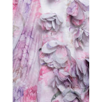 BUNO-Mini vestido estampado de manga acampanada con cuello en V para mujer, vestido plisado de cintura alta, vestido de fiesta de noche de verano, vestido de Club, moda Sexy - details 24