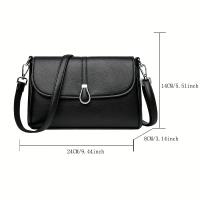 Nuevo bolso de mujer estilo 2025, bolso cruzado simple y versátil para vacaciones, bolso de hombro único de trabajo versátil para citas de moda para compras para mujer - details 3
