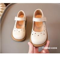 Zapatos de cuero para niña, calzado de vestir suave y Chic, con recortes de corazón, Princesa, Moda de Primavera y otoño, 2024 - details 13
