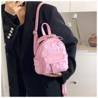 Bolso pequeño bordado acolchado, nuevo estilo, mochila de verano para mujer, Mini bolso escolar, mochila de viaje informal - details 17