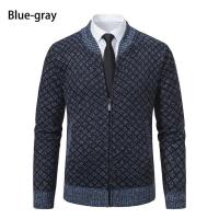 Cardigan de Invierno para Hombres Cuello de Béisbol Casual Chaqueta Deportiva de Pello - details 9