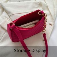 Elegante bolso bandolera para mujer - diseño acolchado, correa ajustable para el hombro, adecuado para vacaciones y uso diarioMini bolso bandolera acolchado para mujer con múltiples compartimentos y cierre de cremallera, pequeño bolso cruzado - details 2