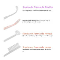 Herramienta de Cuidado de la Piel para el Acné y el Crecer Cabello Electroterapia de Alta Frecuencia con Tubo de Vidrio Portátil Piel Normal - details 2