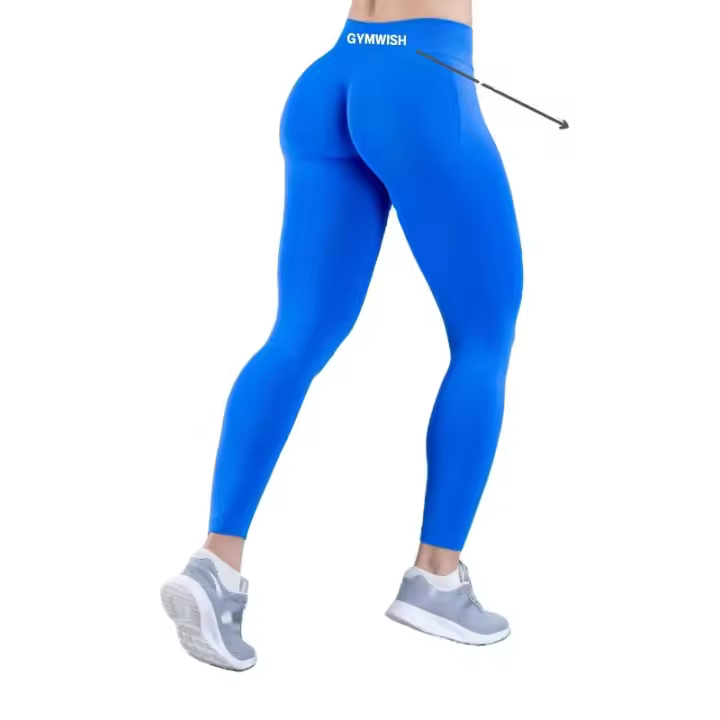 Leggings de Yoga Sin Costuras Pantalones de Gimnasio de Compresión para Mancuernas - 1