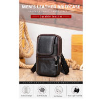Bolso de hombro de cuero, bolso de hombre - details 0