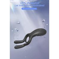 Vibrador Juguetes sexuales para adultos para pareja Vibradores de anillo vibratorio masculino 12 vibraciones Estimulador de clítoris del punto G 18+ - details 3