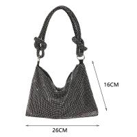 Bolso de cena con diamantes de imitación brillantes para mujer, bolsos de lujo para fiesta y boda, bolso de mujer, bolsos de noche brillantes de diseñador - details 11