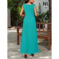 Skims Vestido de verano sexy sin mangas largo de gama alta con correa para mujer - details 18