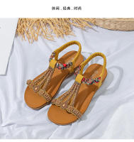 7272-1 Verano Nueva Tendencia Versátil Sandalias Cómodas Ligeras con Banda Elástica para Mujer - details 45