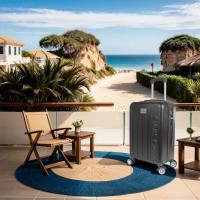 MARKTOMI - Maleta Cabina ABS 1PC - Ruedas Giratorias dobles con 360ª - Ryanair Vueling Iberia Wizzair  - 13 COLORES - 18