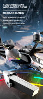 Dron X38 RC DC135 720P, helicóptero con cámara Dual, evitación de obstáculos, WIFI, FPV, aterrizaje de una tecla, detección de gravedad, Quadcopter, navidad - details 10