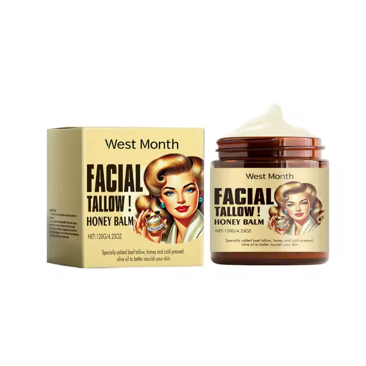 Crema Facial de Carne de Vaca Hidratante, Reparador, Alimentador de Piel Suave - 1