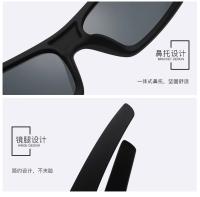 Gafas de sol cuadradas vintage de moda para hombre y mujer, gafas de sol retro de marca de lujo de diseñador para conducir, para pescar, gafas rectangulares UV400 - details 10