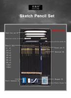 Lápices de boceto profesionales 29 piezas kit de dibujo de carbón para estudiantes de escuela de pintura y artistas de madera - details 0