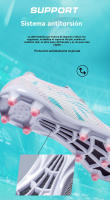 Zapatillas de fútbol antideslizantes y resistentes al desgaste tanto para hombres como para mujeres. - details 11