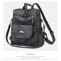 Mochila Antirrobo Impermeable para Mujer, bolso de Cuero PU, Hombro informal, Gran para Viaje, Trabajo y Escuela - details 3