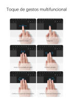 AJIUYU-funda de Teclado magnético para tableta Samsung Galaxy Tab S9 + Plus S8 + S7 FE, 12,4 pulgadas, S9 FE 11 - details 4