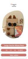 Nueva Mochila Ligera y de Gran Capacidad Estilo Coreano Ideal para Estudiantes de Primaria y Gatos Lindos - details 0
