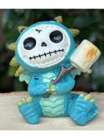 Furrybone-Estatuillas coleccionables, modelos de monstruos lindos, esqueletos y esqueletos, regalos góticos - details 6