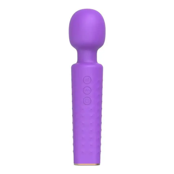 20 Frecuencia Vibración 8 Velocidades Imán recargable poderoso portátil cuerpo completo AV varilla masajeador para la mujer vibrador relajación masturbación palo - 1