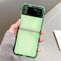 Funda para Samsung Galaxy Z Flip4, carcasa protectora plegable, funda de silicona transparente - details 4