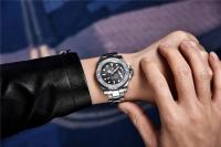 Reloj de lujo Premium para hombre, nuevo diseño PAGANI PD-1651 V3, cristal de zafiro mecánico, automático, NH35, acero inoxidable, 2024 - details 27