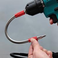 Broca de extensión de vástago Hexagonal de acero al carbono, accesorios de herramientas universales flexibles, varilla de extensión de conexión, broca de taladro manual - details 3