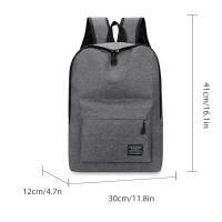 Mochila de nailon de gran capacidad para estudiantes, mochila de ocio al aire libre, mochila de viaje de negocios - details 1