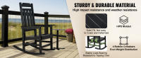 SucceBuy HIPS Porch Rocker: Oasis de comodidad al aire libre. Este balancín de porche SucceBuy, hecho de HIPS - details 1