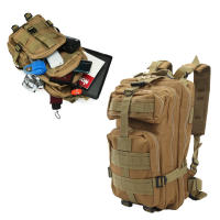 Mochila, 40x30x5 cm, Capacidad de 20L o Más, Bolsa de Viaje Impermeable Plegable, 100% Tela Oxford Impermeable, Color Caqui, 1 Pieza - details 17
