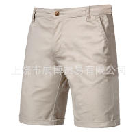Verano nuevos hombres casuales recta cinco pantalones cortos de trabajo masculino - details 6