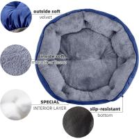 Asvin Cama pequeña para perros pequeños, camas para gatos de interior, cama para mascotas para cachorros y gatitos, extra suave y lavable a máquina, con parte inferior Oxford antideslizante y - details 3