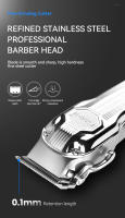 Kemei-cortadora de pelo eléctrica para hombre, máquina de corte de pelo inalámbrica, Kit de aseo, cuerpo de Metal - details 2