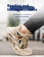 Zapatos de Trabajo Transpirables para Hombres Zapatillas Protectoras Ligeras con Punta de Acero Indestructible A Prueba de Agujeros - details 8