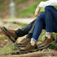 2020 nueva llegada calidad suela gruesa protege tus pies zapatos de senderismo de moda Neutral para mujer al aire libre - details 15