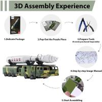Microworld 3D Kit de Rompecabezas Militar para Cumpleaños Modelo de Nave Espacial - details 5