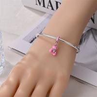 Nuevos Dijes de Plata de Ley 925 Diseño de Abrazo de Amor Zirconia Joyería de Mujer DIY Pulseras - details 67