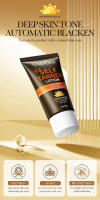 SADOER loción autobronceadora crema bronceadora para cara cuerpo cuello tono de piel profundo bloqueador de protector solar hidratante - details 2