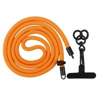 Cordón para teléfono de 1,2 m de longitud, funda Universal ajustable para exteriores, bandolera, cordón para el cuello, Clip para colgar, correa de muñeca antipérdida - details 7