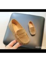 Zapatos planos de cuero para niño, mocasines informales versátiles, clásicos y sencillos, antideslizantes, para la escuela, primavera y otoño - details 10