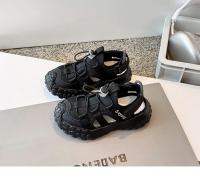 Compañero de clase 2025 verano nuevos niños suela suave versátil niñas playa deportes y ocio escuela campus correr niños sandalias - details 10
