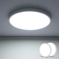 Iluminación Interior de Estilo Plafón LED Goeco Ultrafino de 2PCS Blanco Frío 6500K 24W/36W IP54 - details 2