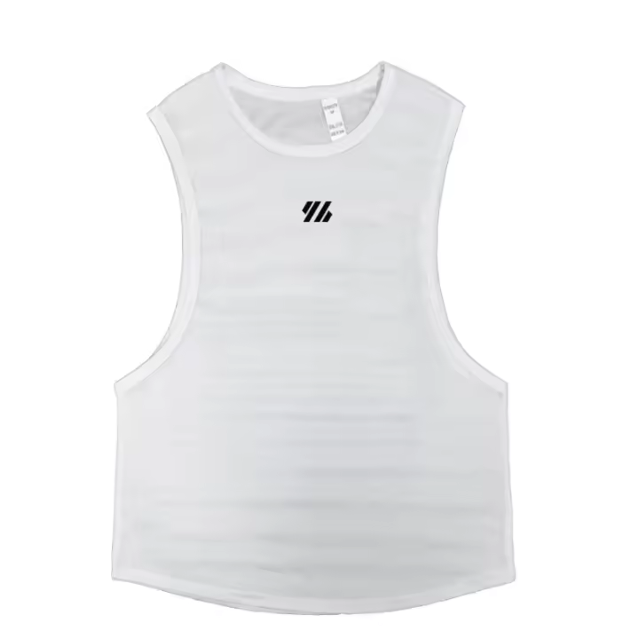 Muscle Guys Summer Fashion Mesh Quick Dry Vest Mens Gym Clothing Bodybuilding Fitness Tank Top Sleeveless Shirt Workout Singlets - 1