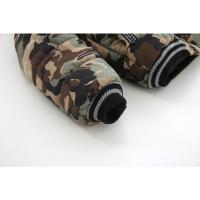 Chaqueta De Algodón Grueso Para Niños Con Cara Sonriente Y Cuello Alto a Prueba De Viento Y Térmica Moda Invierno Con Mangas Largas Y Cierre De Cremallera - details 18