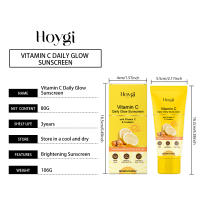 HOYGI vitamina C suave refrescante no pegajoso cuidado hidratante para la piel crema protectora de verano al aire libre - details 0