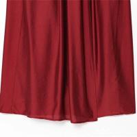 Elegante Vestido Largo para Mujer Rojo Vino, Sin Mangas, Espalda Descubierta, Venta Alta, Perfecto para Vacaciones de Verano en la Playa - details 3