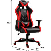 Silla de Racer Ergonómica Profesional para Juegos Videográmicos Ajustable en Altura y Inclinable - details 12
