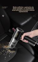 🔥   Aspiradora 5 en 1 Inalámbrica para Coches y Hogar 🚗 ✨   - Sopla, Aspira, Infla, Vacía e Ilumina (6000Pa, 4000mAh, Tipo-C) + 8 Accesorios y Bolsa de Almacenaje - details 9